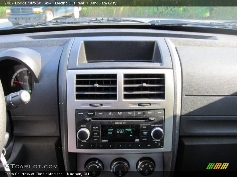 Electric Blue Pearl / Dark Slate Gray 2007 Dodge Nitro SXT 4x4