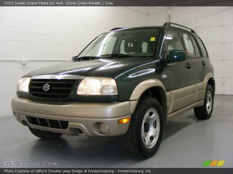 Grove Green Metallic / Gray 2001 Suzuki Grand Vitara JLX 4x4