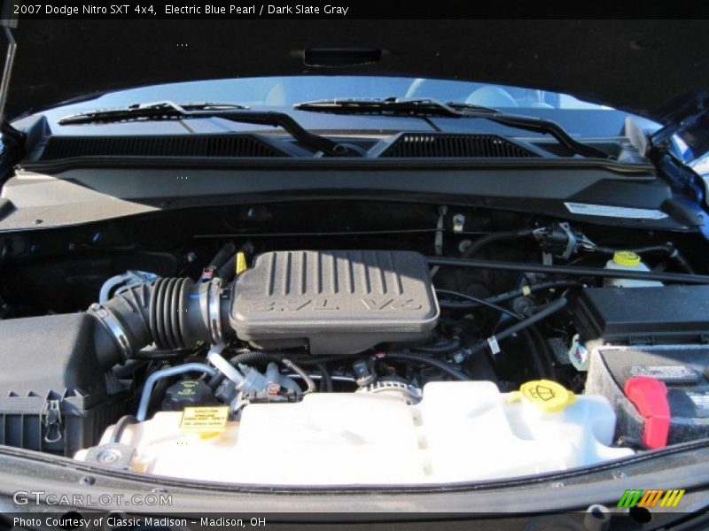 Electric Blue Pearl / Dark Slate Gray 2007 Dodge Nitro SXT 4x4