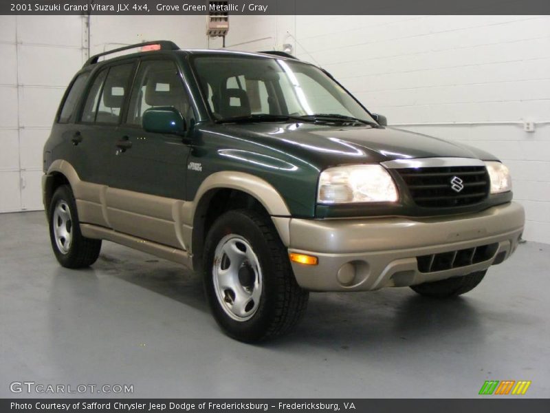 Grove Green Metallic / Gray 2001 Suzuki Grand Vitara JLX 4x4