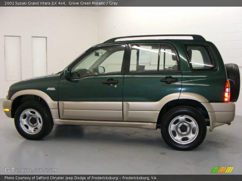 Grove Green Metallic / Gray 2001 Suzuki Grand Vitara JLX 4x4