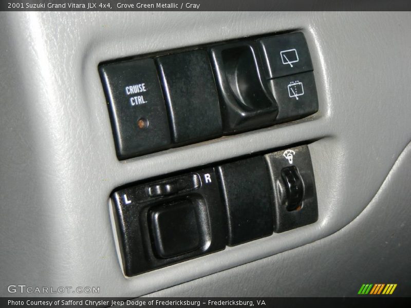 Grove Green Metallic / Gray 2001 Suzuki Grand Vitara JLX 4x4