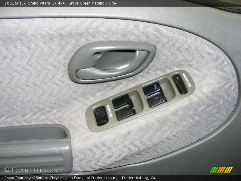 Grove Green Metallic / Gray 2001 Suzuki Grand Vitara JLX 4x4