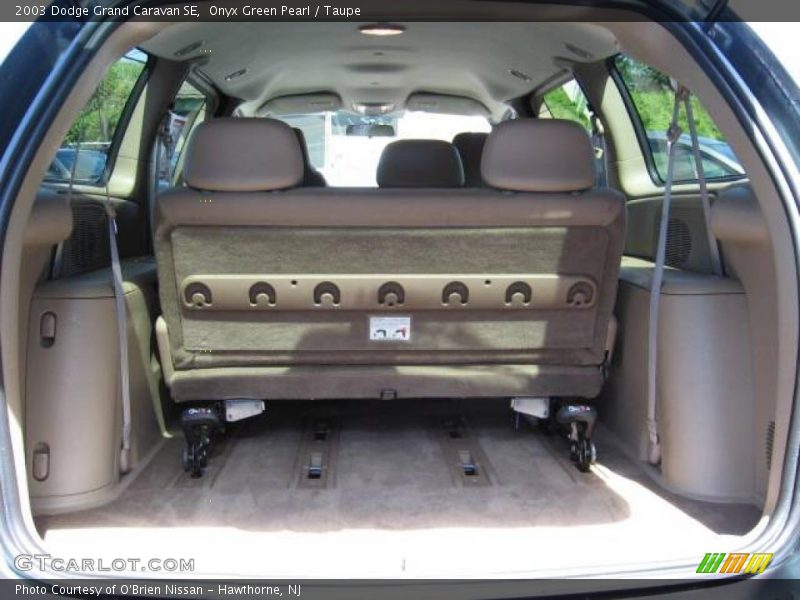 Onyx Green Pearl / Taupe 2003 Dodge Grand Caravan SE