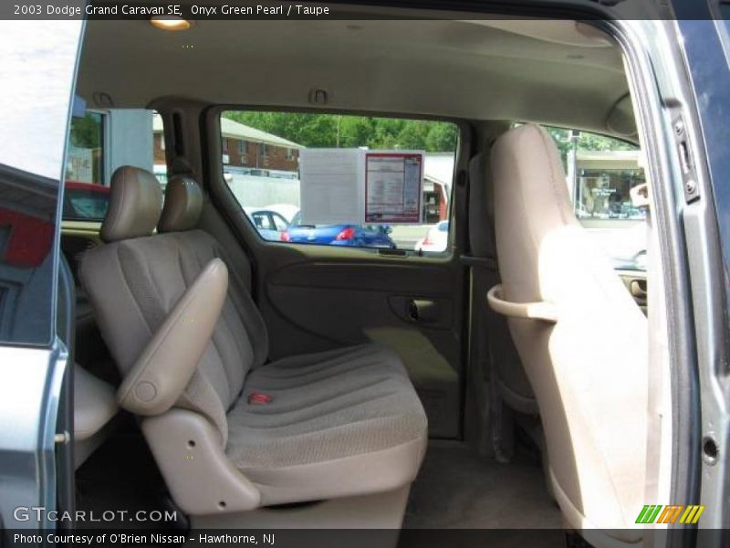 Onyx Green Pearl / Taupe 2003 Dodge Grand Caravan SE