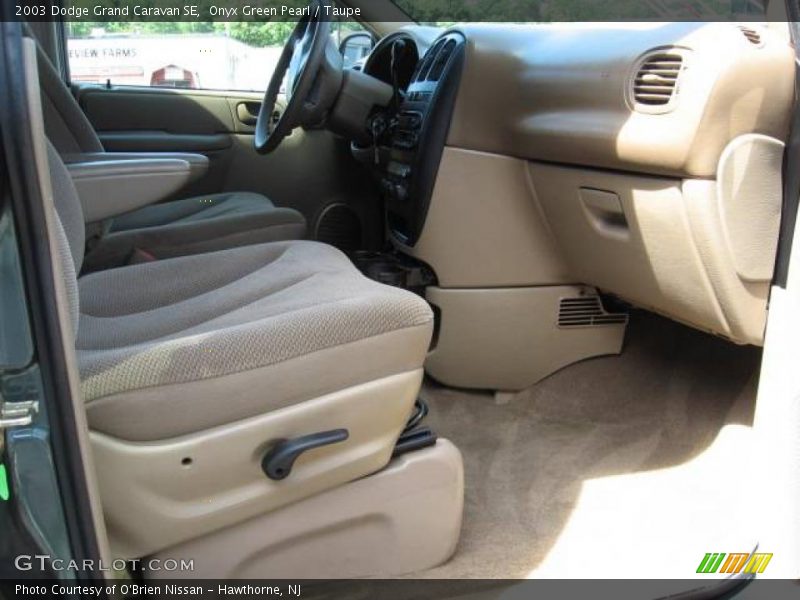 Onyx Green Pearl / Taupe 2003 Dodge Grand Caravan SE