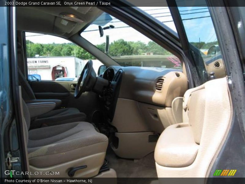 Onyx Green Pearl / Taupe 2003 Dodge Grand Caravan SE