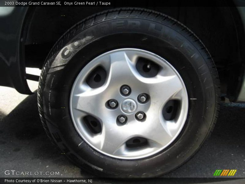 Onyx Green Pearl / Taupe 2003 Dodge Grand Caravan SE