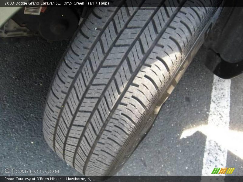 Onyx Green Pearl / Taupe 2003 Dodge Grand Caravan SE