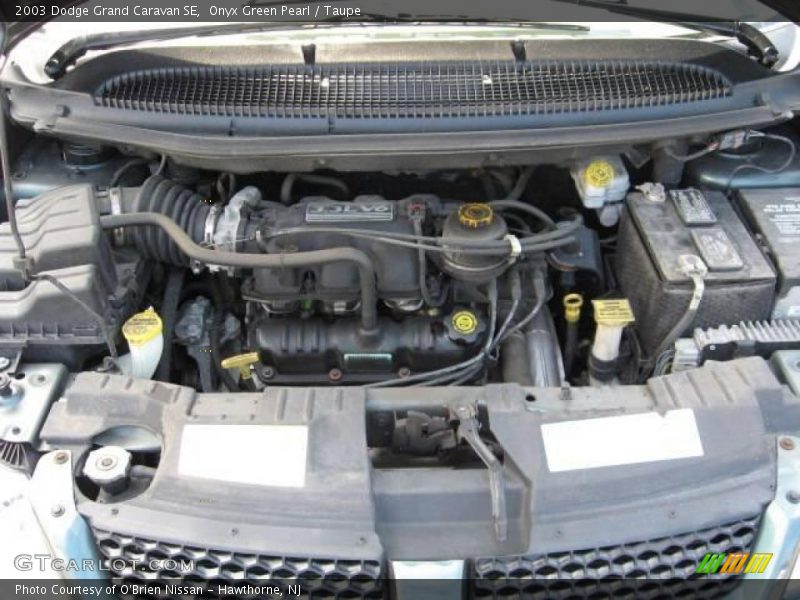 Onyx Green Pearl / Taupe 2003 Dodge Grand Caravan SE
