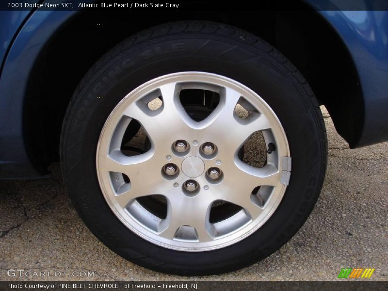 Atlantic Blue Pearl / Dark Slate Gray 2003 Dodge Neon SXT