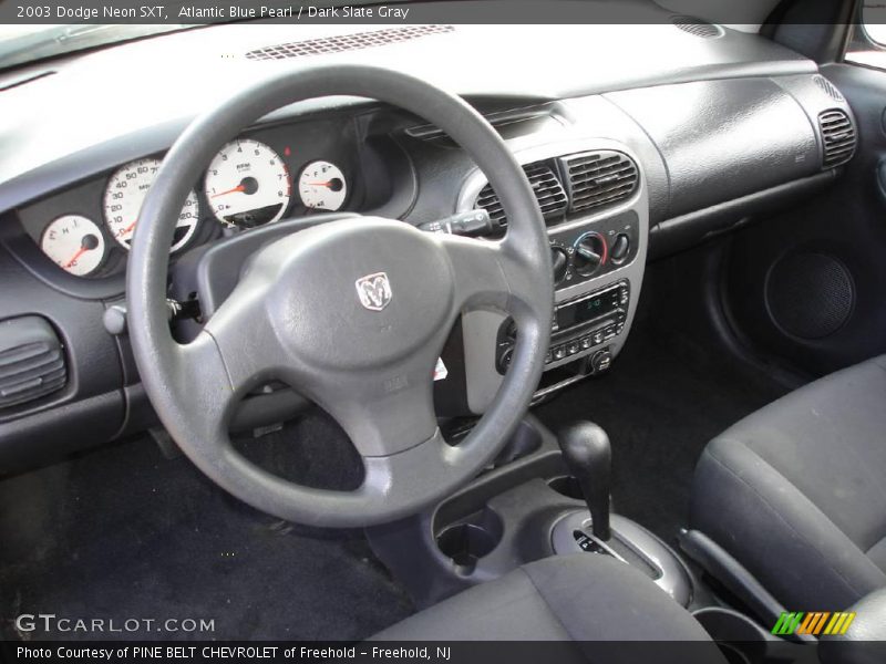 Atlantic Blue Pearl / Dark Slate Gray 2003 Dodge Neon SXT