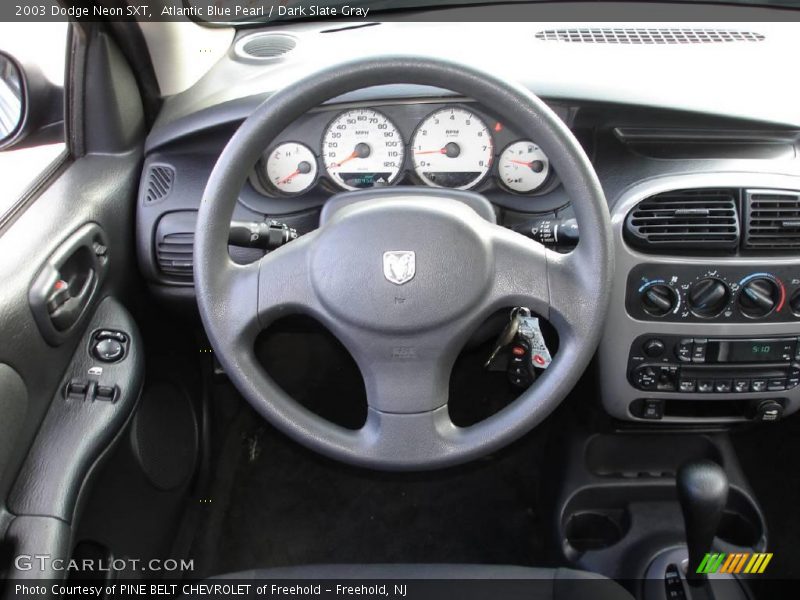 Atlantic Blue Pearl / Dark Slate Gray 2003 Dodge Neon SXT