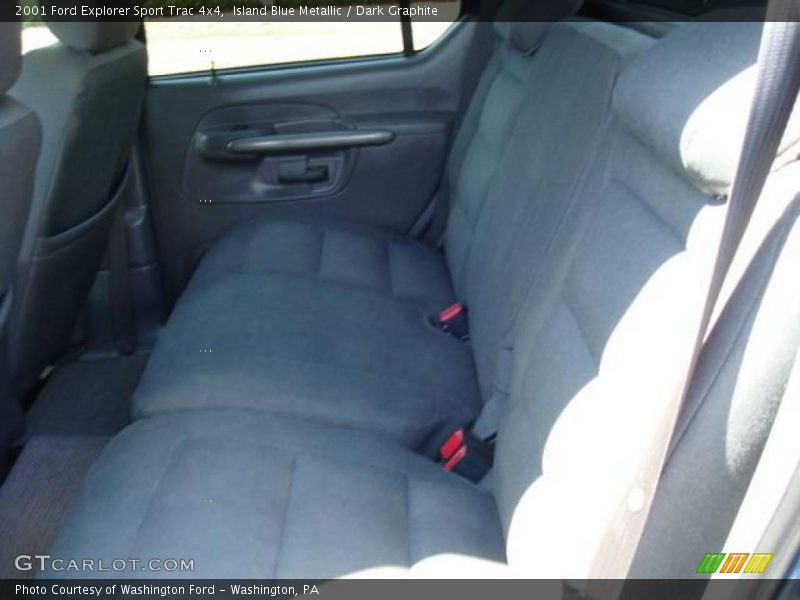 Island Blue Metallic / Dark Graphite 2001 Ford Explorer Sport Trac 4x4