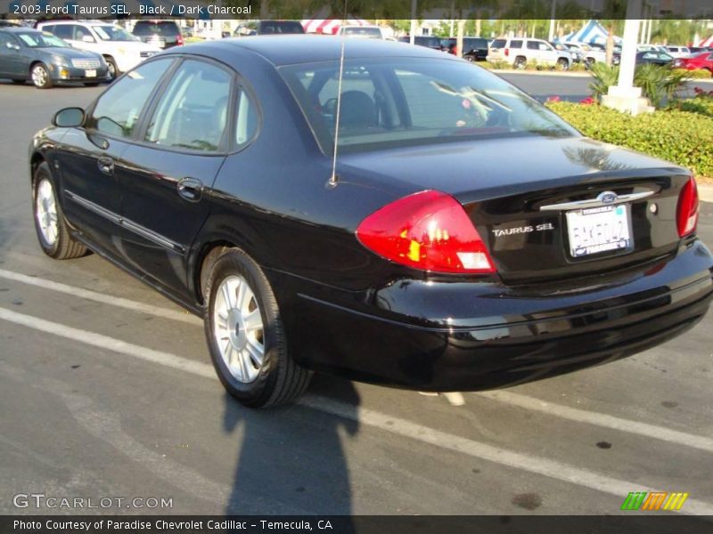 Black / Dark Charcoal 2003 Ford Taurus SEL