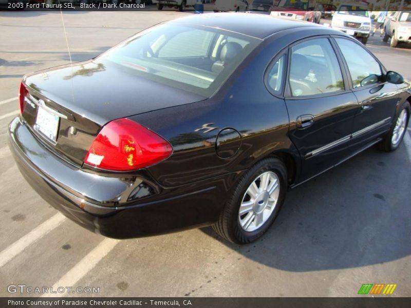 Black / Dark Charcoal 2003 Ford Taurus SEL