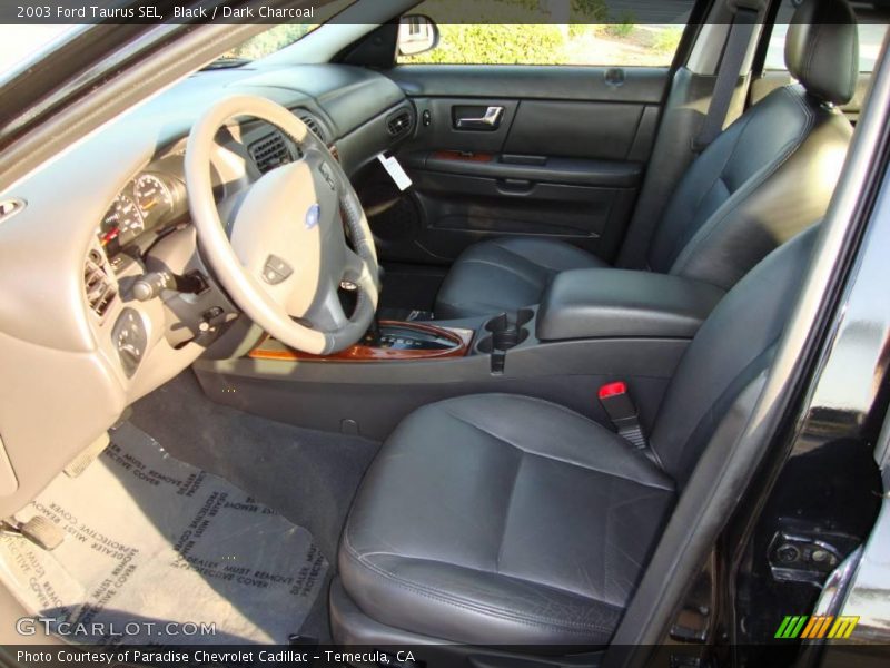 Black / Dark Charcoal 2003 Ford Taurus SEL