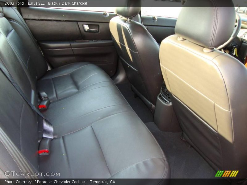 Black / Dark Charcoal 2003 Ford Taurus SEL