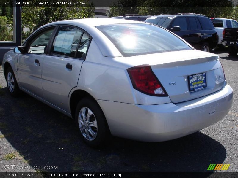 Silver Nickel / Gray 2005 Saturn ION 1 Sedan