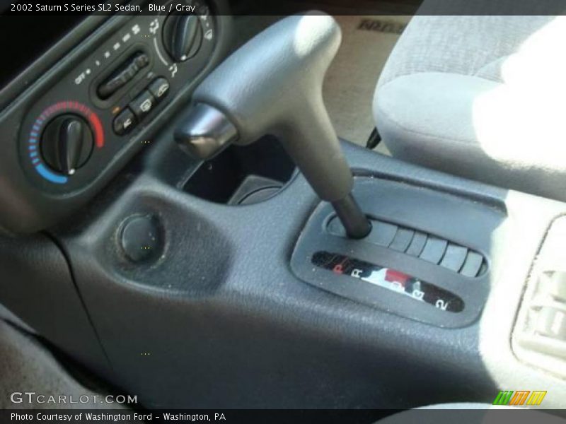 Blue / Gray 2002 Saturn S Series SL2 Sedan