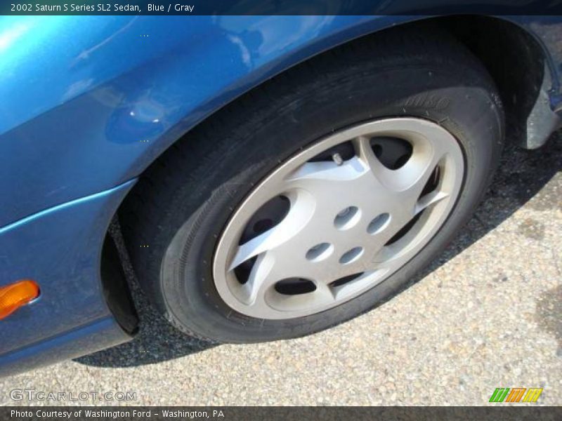 Blue / Gray 2002 Saturn S Series SL2 Sedan