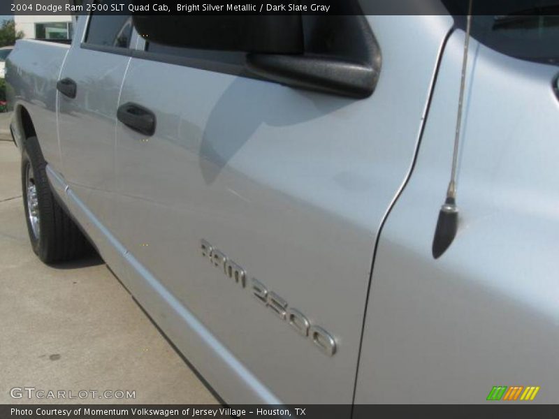 Bright Silver Metallic / Dark Slate Gray 2004 Dodge Ram 2500 SLT Quad Cab