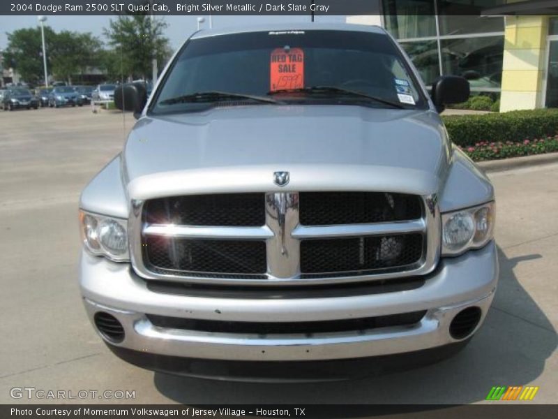 Bright Silver Metallic / Dark Slate Gray 2004 Dodge Ram 2500 SLT Quad Cab