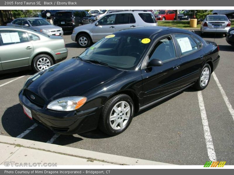 Black / Ebony Black 2005 Ford Taurus SE