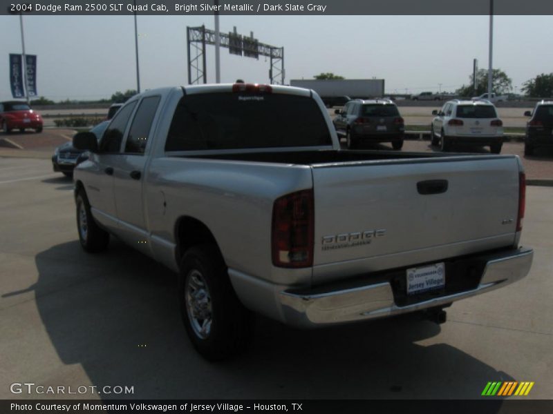 Bright Silver Metallic / Dark Slate Gray 2004 Dodge Ram 2500 SLT Quad Cab