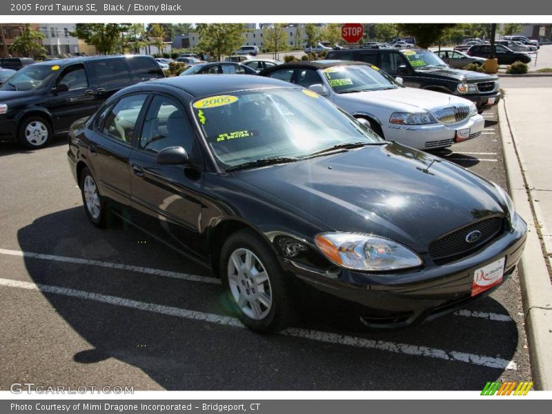 Black / Ebony Black 2005 Ford Taurus SE