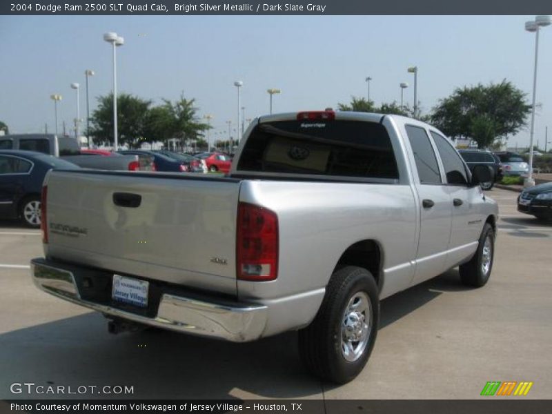 Bright Silver Metallic / Dark Slate Gray 2004 Dodge Ram 2500 SLT Quad Cab