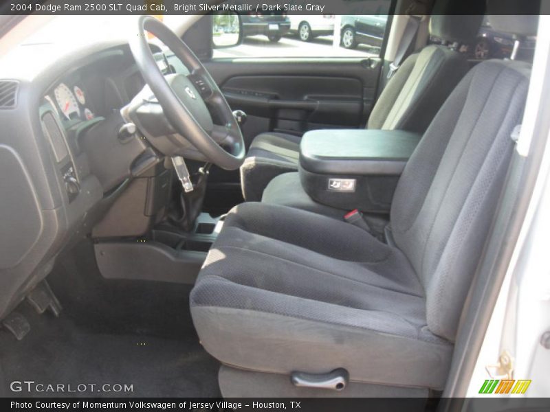 Bright Silver Metallic / Dark Slate Gray 2004 Dodge Ram 2500 SLT Quad Cab