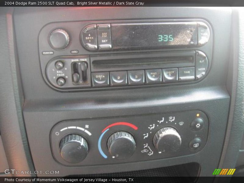 Bright Silver Metallic / Dark Slate Gray 2004 Dodge Ram 2500 SLT Quad Cab