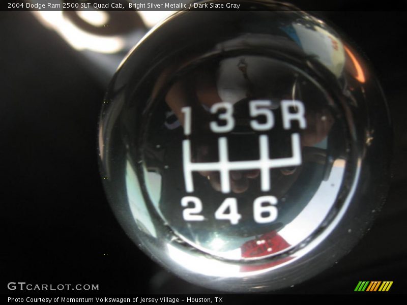 Bright Silver Metallic / Dark Slate Gray 2004 Dodge Ram 2500 SLT Quad Cab
