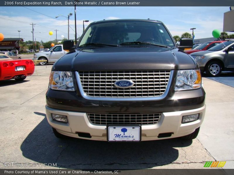 Dark Stone Metallic / Castano Brown Leather 2006 Ford Expedition King Ranch