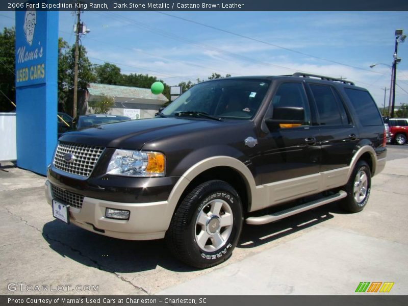 Dark Stone Metallic / Castano Brown Leather 2006 Ford Expedition King Ranch