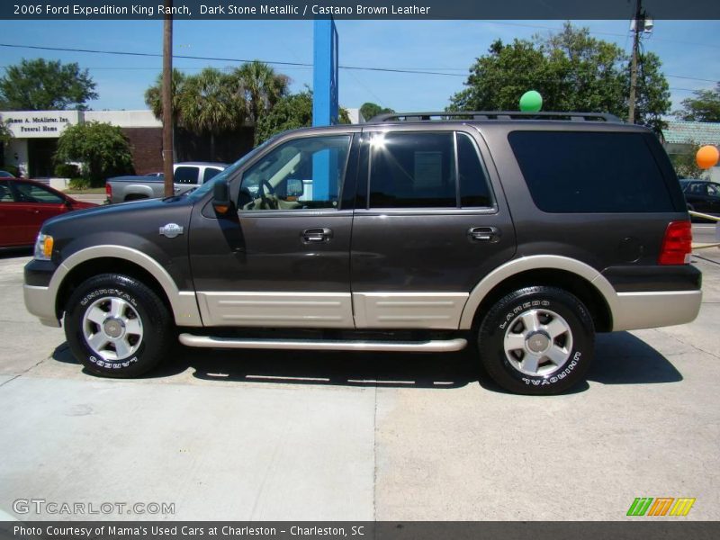 Dark Stone Metallic / Castano Brown Leather 2006 Ford Expedition King Ranch