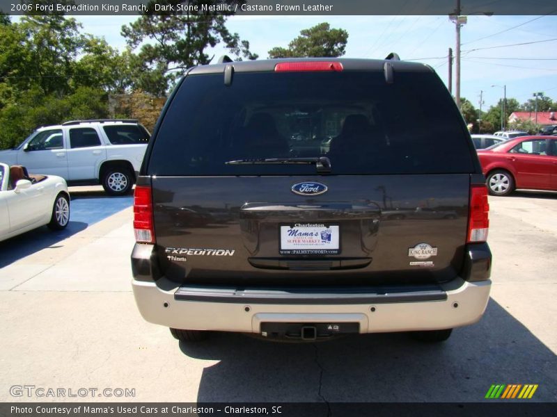 Dark Stone Metallic / Castano Brown Leather 2006 Ford Expedition King Ranch