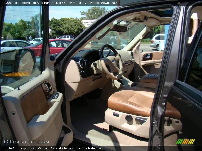 Dark Stone Metallic / Castano Brown Leather 2006 Ford Expedition King Ranch