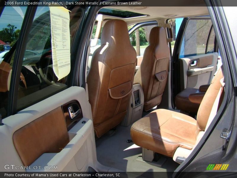 Dark Stone Metallic / Castano Brown Leather 2006 Ford Expedition King Ranch