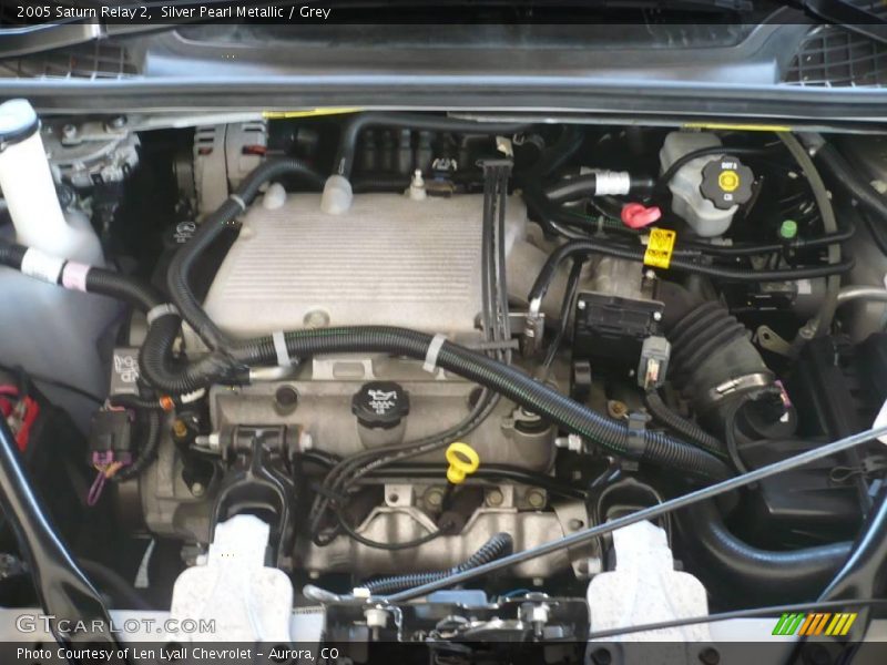 Silver Pearl Metallic / Grey 2005 Saturn Relay 2