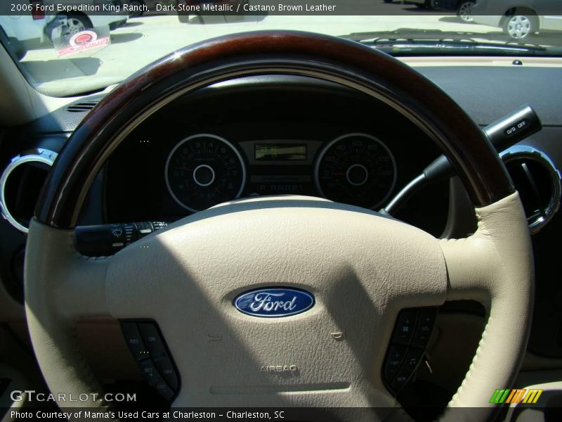 Dark Stone Metallic / Castano Brown Leather 2006 Ford Expedition King Ranch