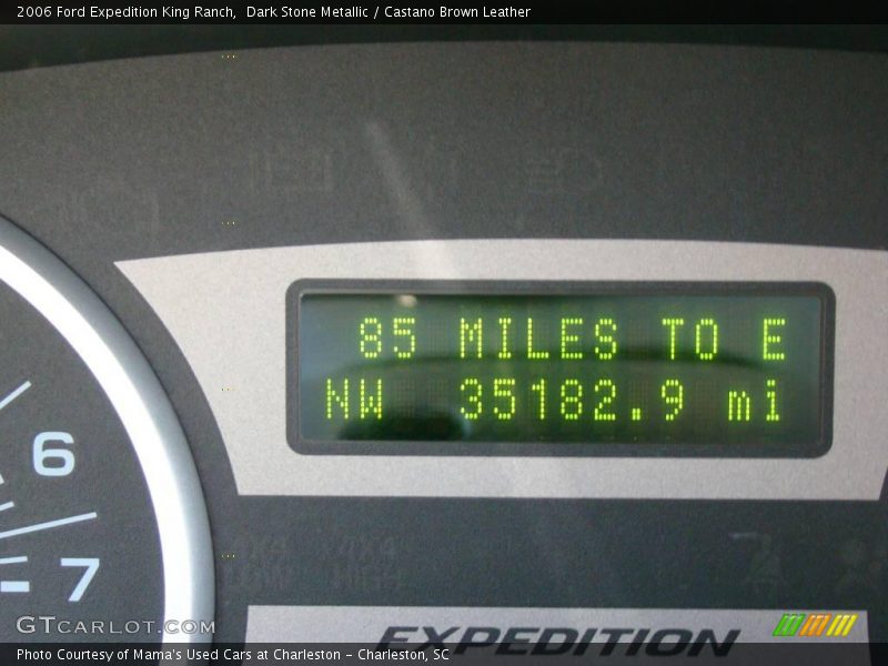 Dark Stone Metallic / Castano Brown Leather 2006 Ford Expedition King Ranch