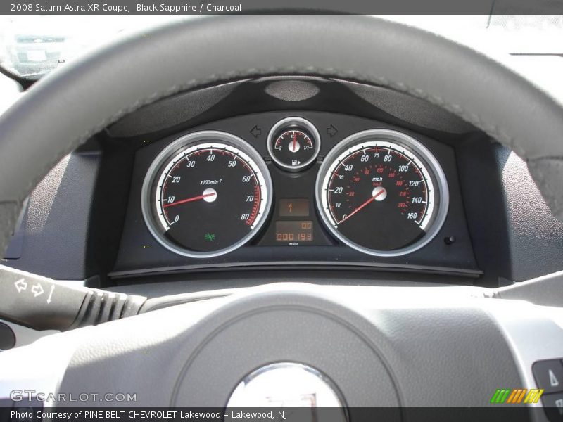 Black Sapphire / Charcoal 2008 Saturn Astra XR Coupe