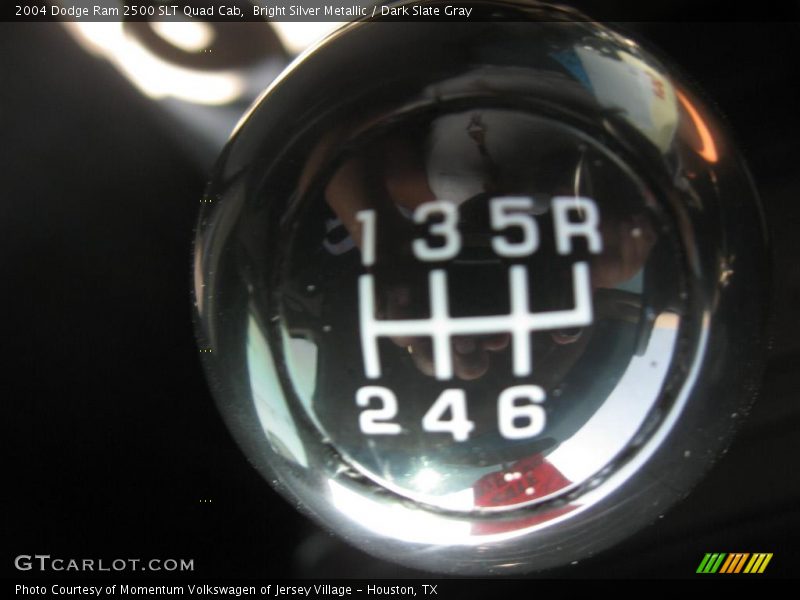 Bright Silver Metallic / Dark Slate Gray 2004 Dodge Ram 2500 SLT Quad Cab