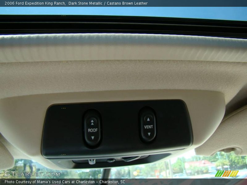 Dark Stone Metallic / Castano Brown Leather 2006 Ford Expedition King Ranch