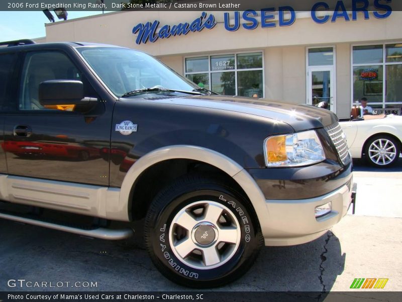 Dark Stone Metallic / Castano Brown Leather 2006 Ford Expedition King Ranch