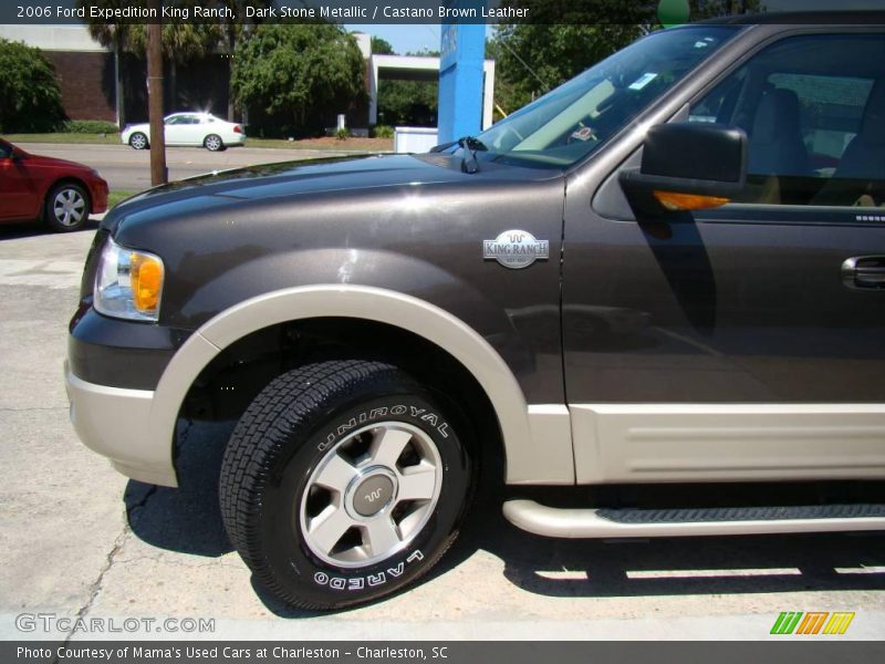 Dark Stone Metallic / Castano Brown Leather 2006 Ford Expedition King Ranch