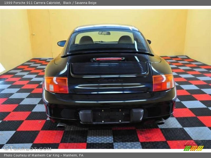 Black / Savanna Beige 1999 Porsche 911 Carrera Cabriolet