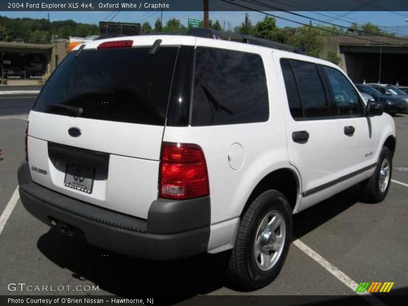 Oxford White / Graphite 2004 Ford Explorer XLS 4x4